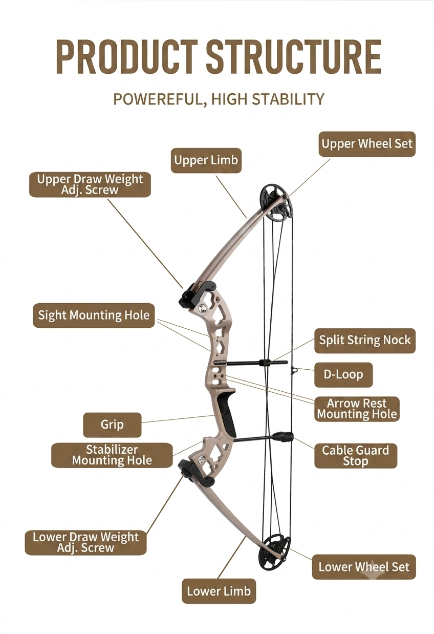 Odin "Vanguard" Series: Ready-to-Hunt Professional Compound Bow Package