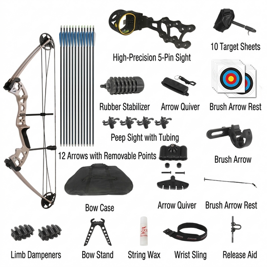 Odin "Vanguard" Series: Ready-to-Hunt Professional Compound Bow Package