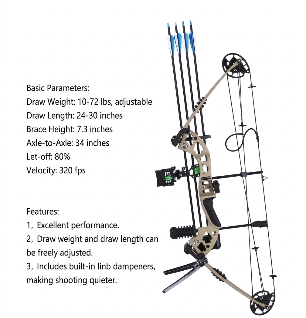 Odin "Vanguard" Series: Ready-to-Hunt Professional Compound Bow Package